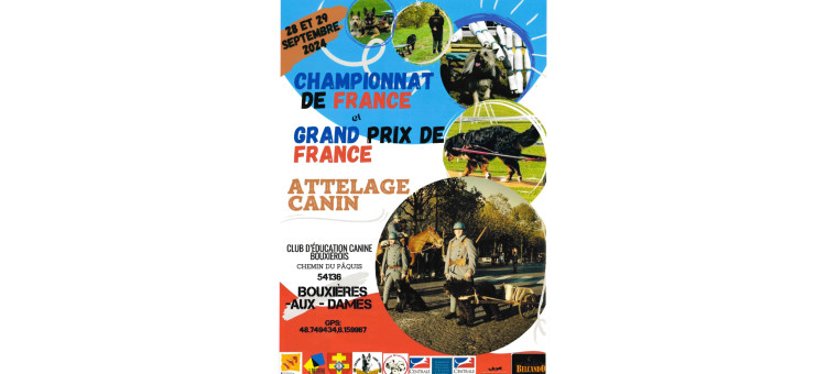 Championnat de France / Grand Prix de France – Attelage canin