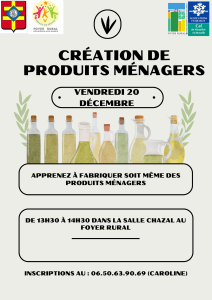 Création de produits ménagers(1)