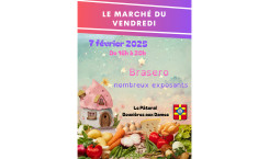 Marché du vendredi 7 février 2025