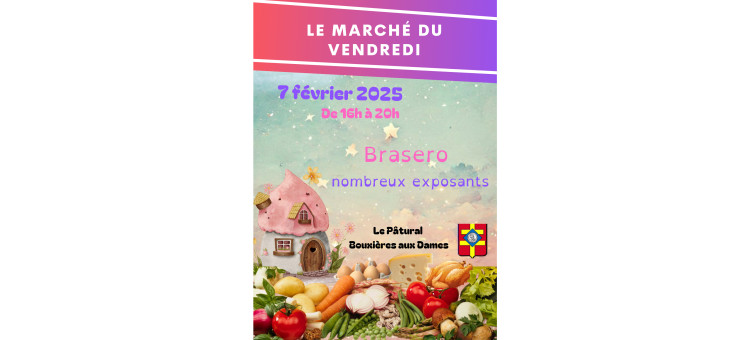 Marché du vendredi 7 février 2025